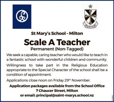 Scale A Teacher