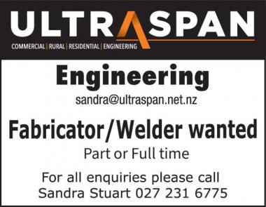Fabricator/Welder wanted