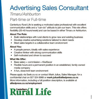 Advertising Sales Consultant