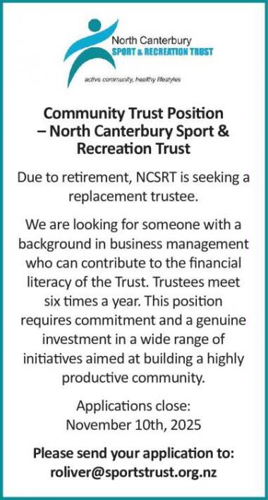 Community Trust Position in Canterbury