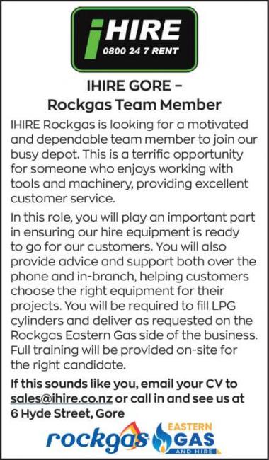 Rockgas Team Member