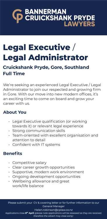 Legal Executive/Legal Administrator