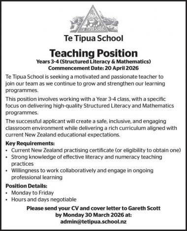Teaching Position