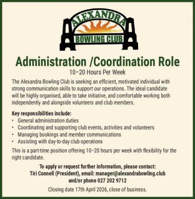 Administration/Coordination Role