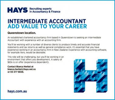 INTERMEDIATE ACCOUNTANT