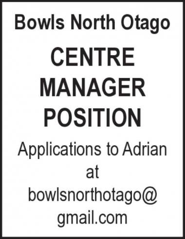 CENTRE MANAGER POSITION