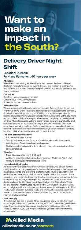 Want to make an impact in the South?