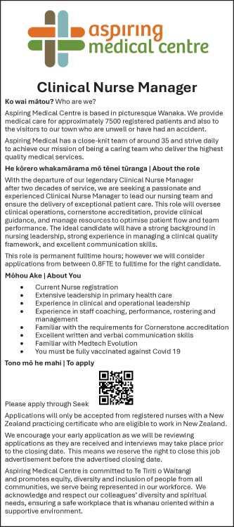 Clinical Nurse Manager