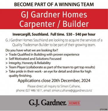 BECOME PART OF A WINNING TEAM