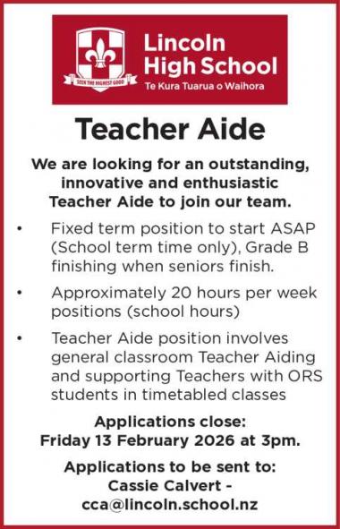 Teacher Aide