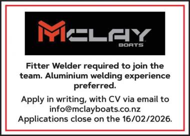 Fitter Welder required