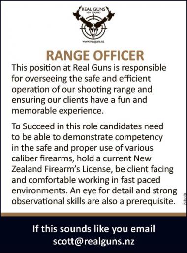 RANGE OFFICER