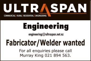 Fabricator/Welder wanted