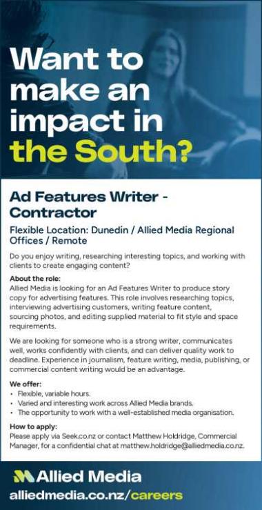 Ad Features Writer - Contractor