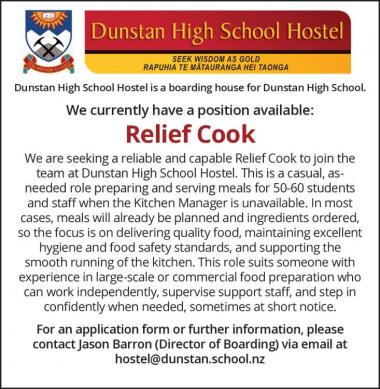 Relief Cook