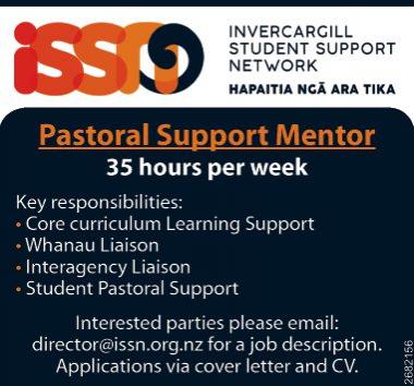Pastoral Support Mentor