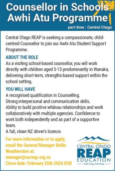 Employment opportunity