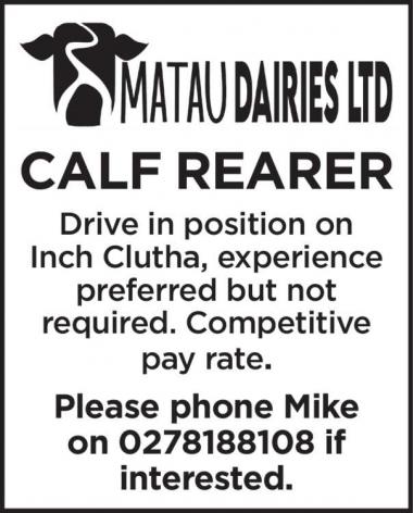 CALF REARER