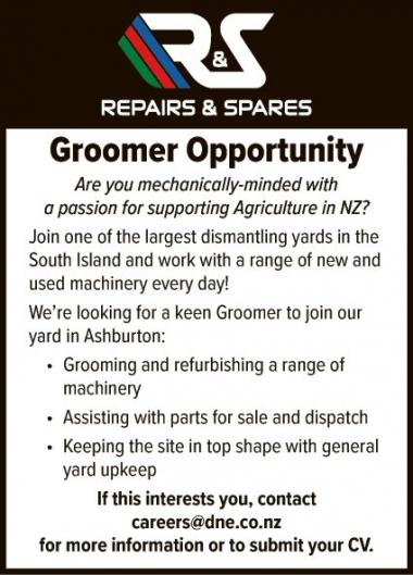 Groomer Opportunity