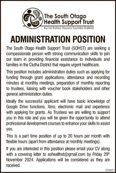 ADMINISTRATION POSITION