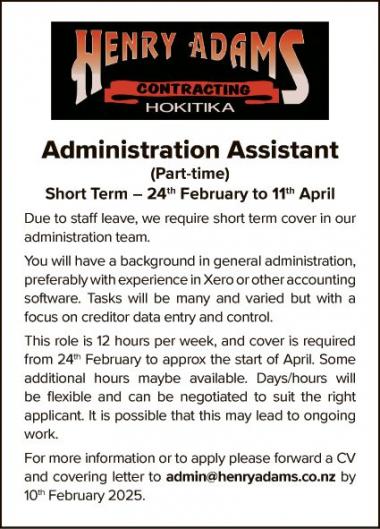 Administration Assistant