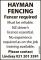  Fencer required